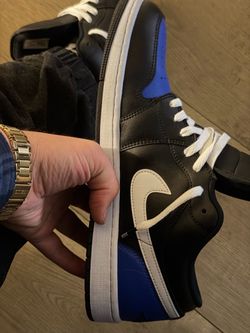 Nike Air Jordan 1 Low Black Royal Blue