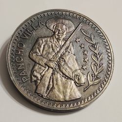 5 Ounce Silver .999 Pancho Villa Jumbo Coin
