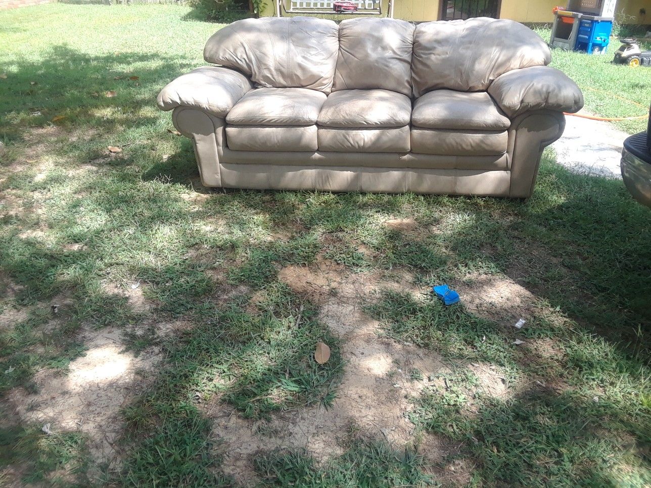 Leather couch for sale