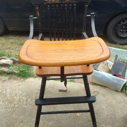 Antique Hitchcock High Chair