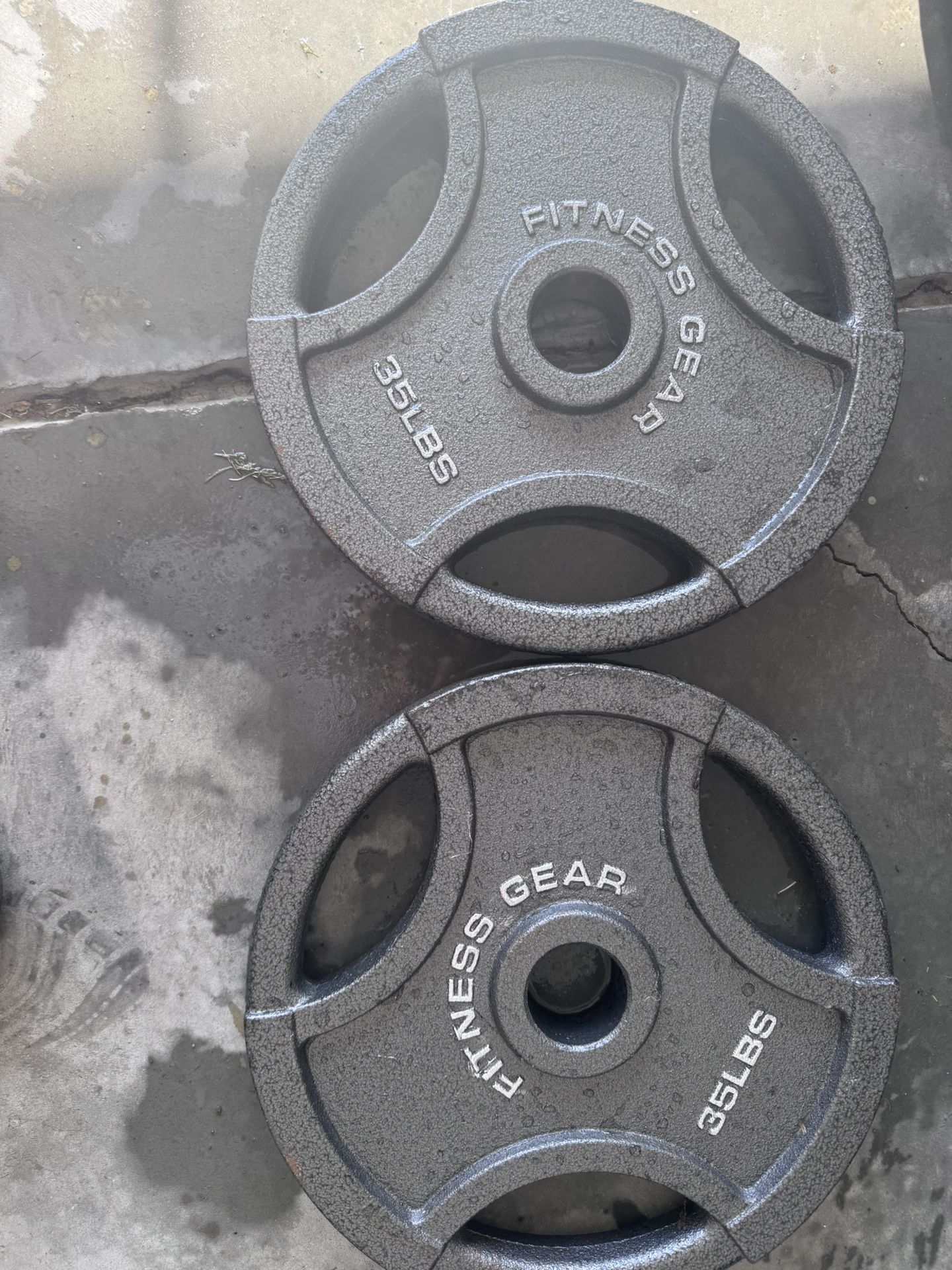 35 Lb Fitness Gear Plates