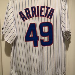 Jake Arrieta (Cubs) Baseball Jersey