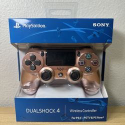PS4 Rose Gold Controller 