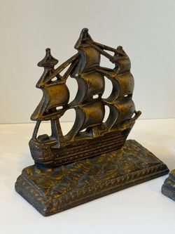Bronze or Brass Book ends set of 2