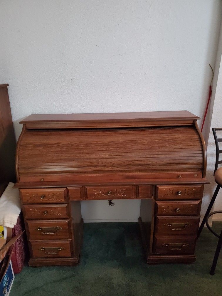Secretary Rolltop Desk