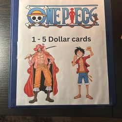 one piece binder lot pt 1 