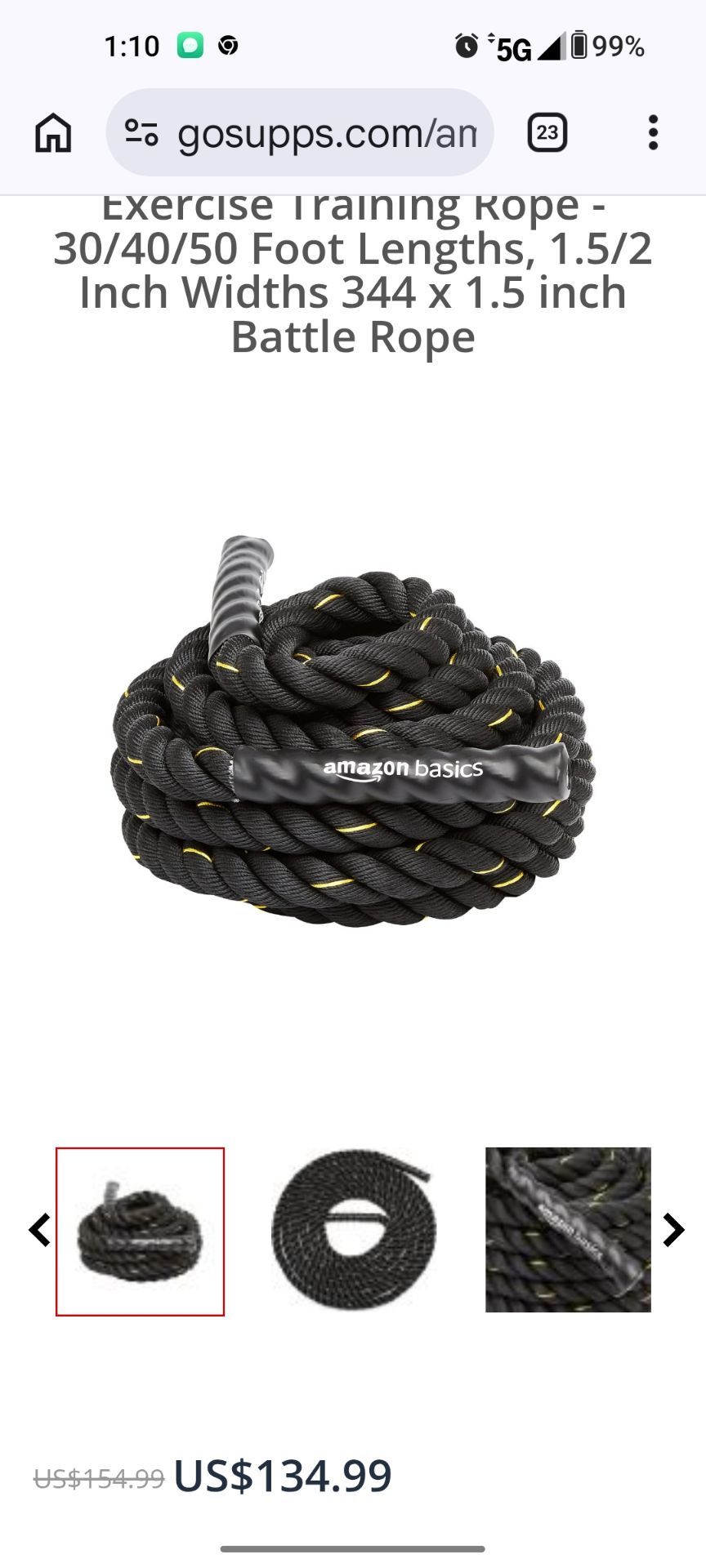 Battle exercise Training Heavy Rope