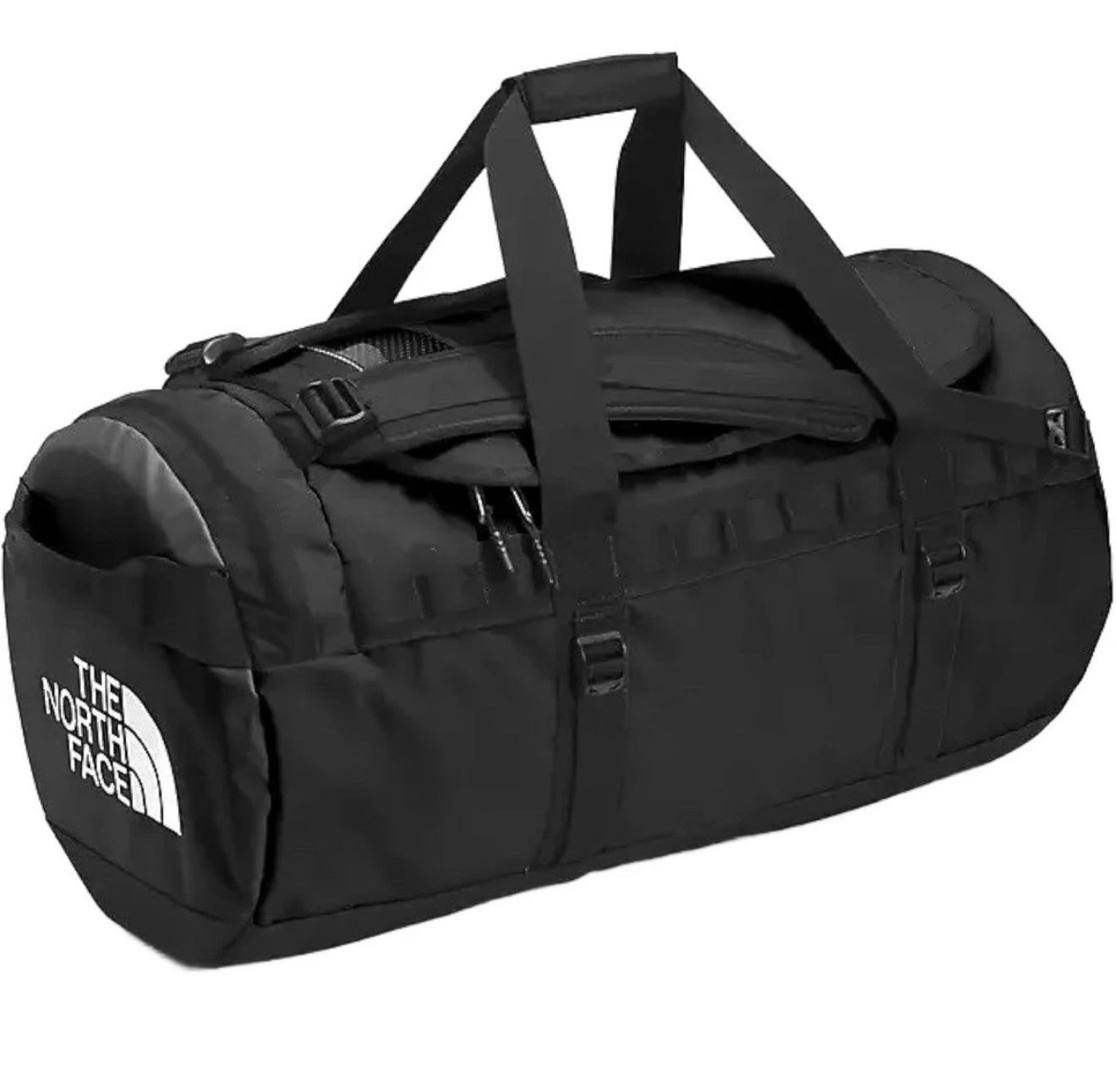 The North Face Large Base Camp Duffel Packable Travel Backpack - TNF Black NPF Large
