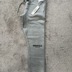 Fear of God Essentials Sweatpants Dark Oatmeal XS Brand New
