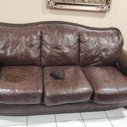 Sofas- 3 piece leather