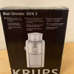Brand New Krups Grinder 