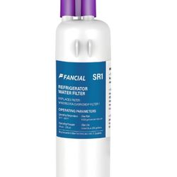 Refrigerator Water Filters Replacement for Whirlpool, Maytag, KitchenAid-Compatible with EDR1RXD1,W10295370A, Filter 1, WHR1RXD1,6-Month Long Life,one
