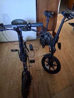 Jenson electric fold up bike