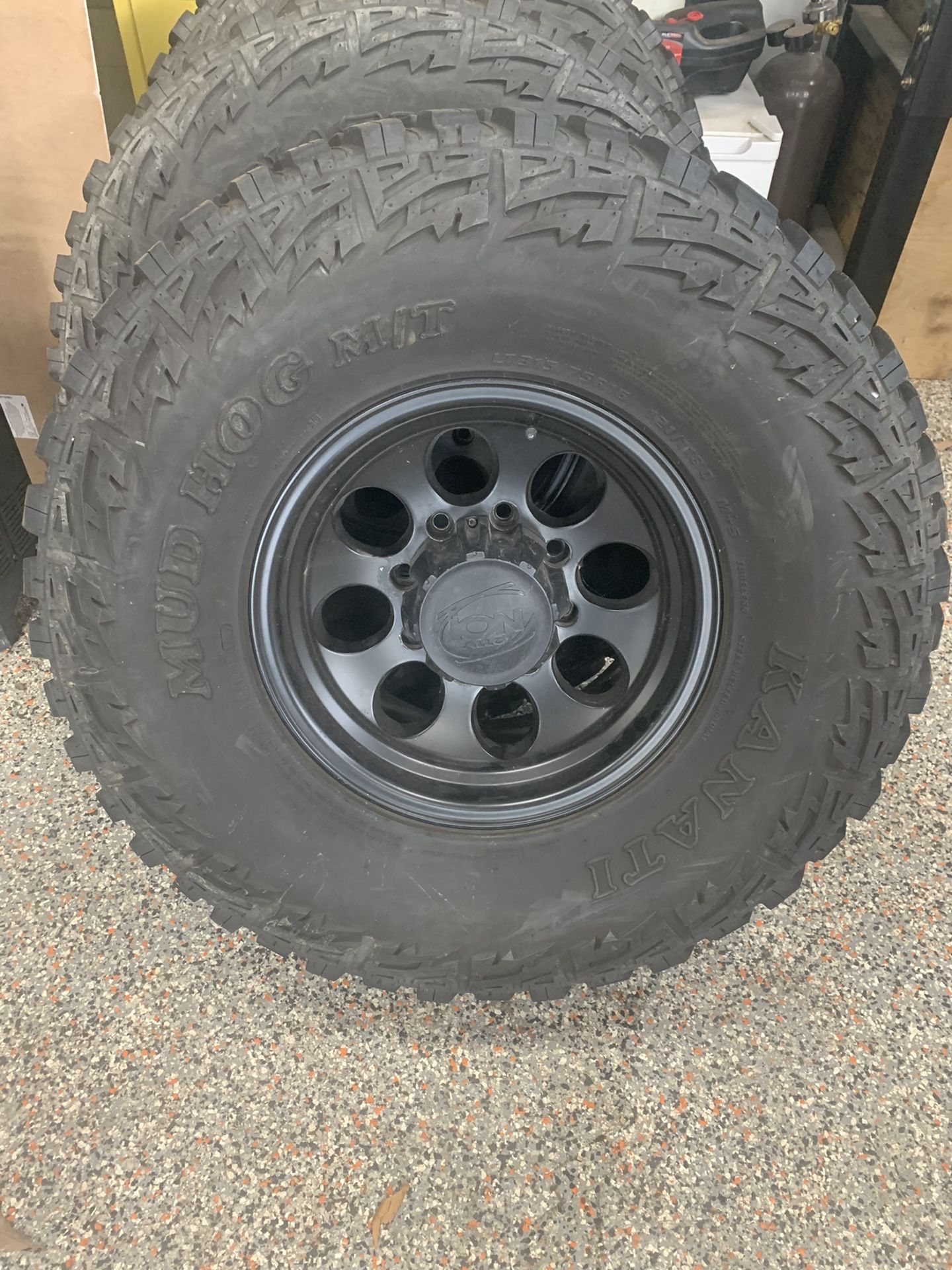 315/75r15 On 8x170 Ion Wheels