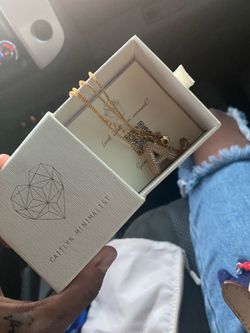 Caitlyn Minimalist Gold Initial Necklace