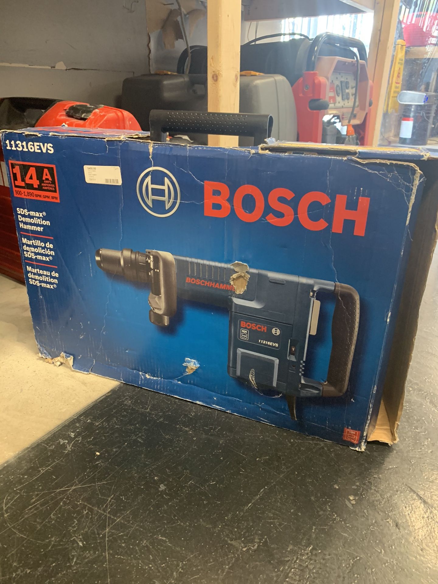 BOSCH Demolition Hammer Gun