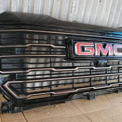 2022-2025 GMC Sierra AT4X Front Grille w/Camera OEM 