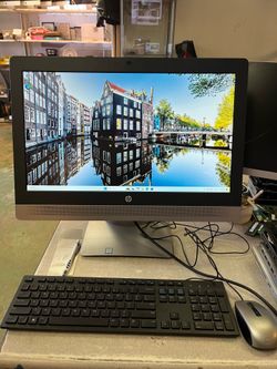 Hp proOne 600 G2 21.5 inch computer non touch AIO I5-6500 @ 3.20 GHZ  12GB RAM - 500GB HARD DRIVE  Windows 11 pro.