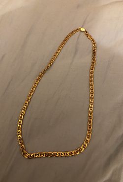 men’s gold plated chain