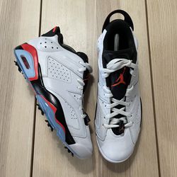 VNDS Nike Jordan Infrared 6 Low Golf Shoes DV1376-106 Size 10.5