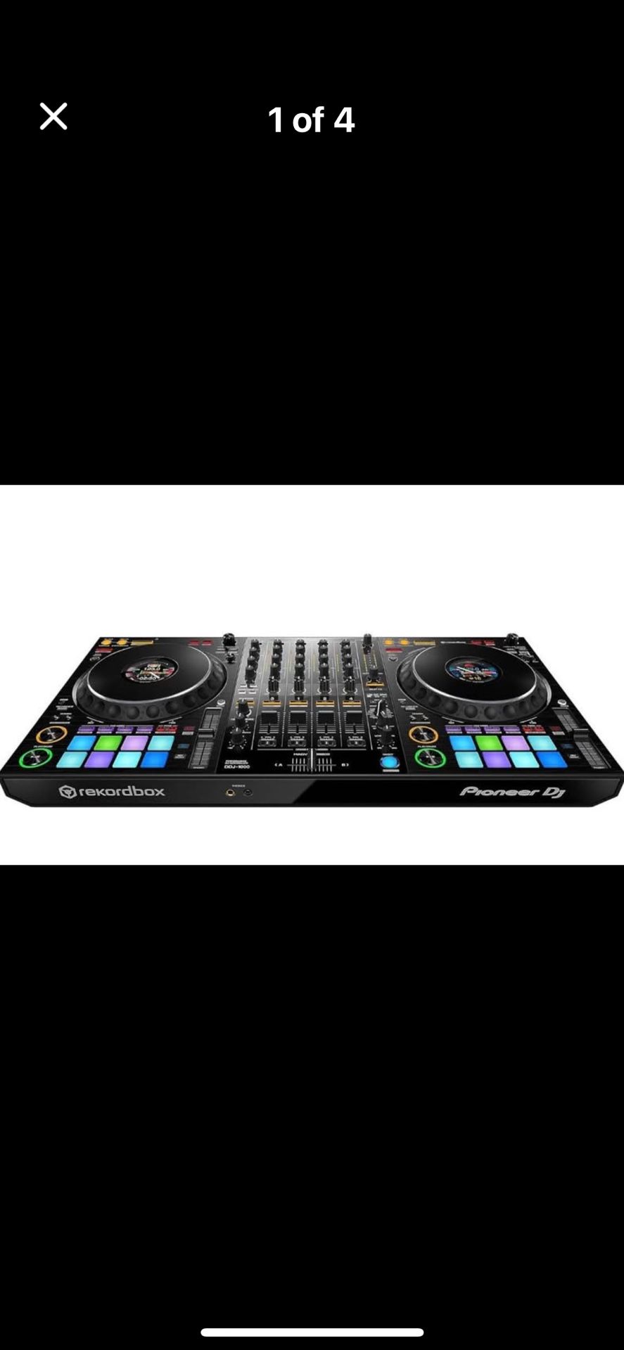 Pioneer DJ DDJ-1000 4-Deck Rekordbox DJ Controller + Hard and Soft Cases = $900 Cash FIRM