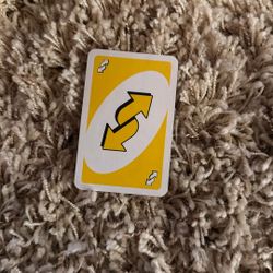 One Uno Reverse Card, Yellow Edition