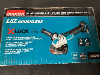 18V LXT Lithium-Ion Brushless Cordless 4-1/ 2 in. /5 in. X-LOCK Angle Grinder with AFT, Tool Only