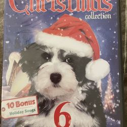 6-CHRISTMAS MOVIE COLLECTION (DVD) NEW  INCLUDES 10 BONUS HOLIDAY SONGS