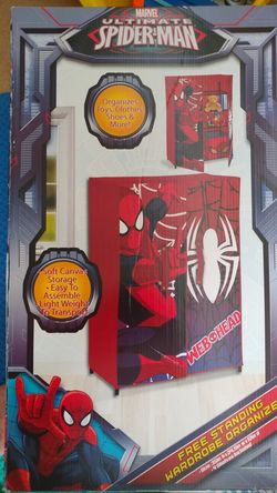 Marvel Ultimate Spiderman kid's wardrobe organizer