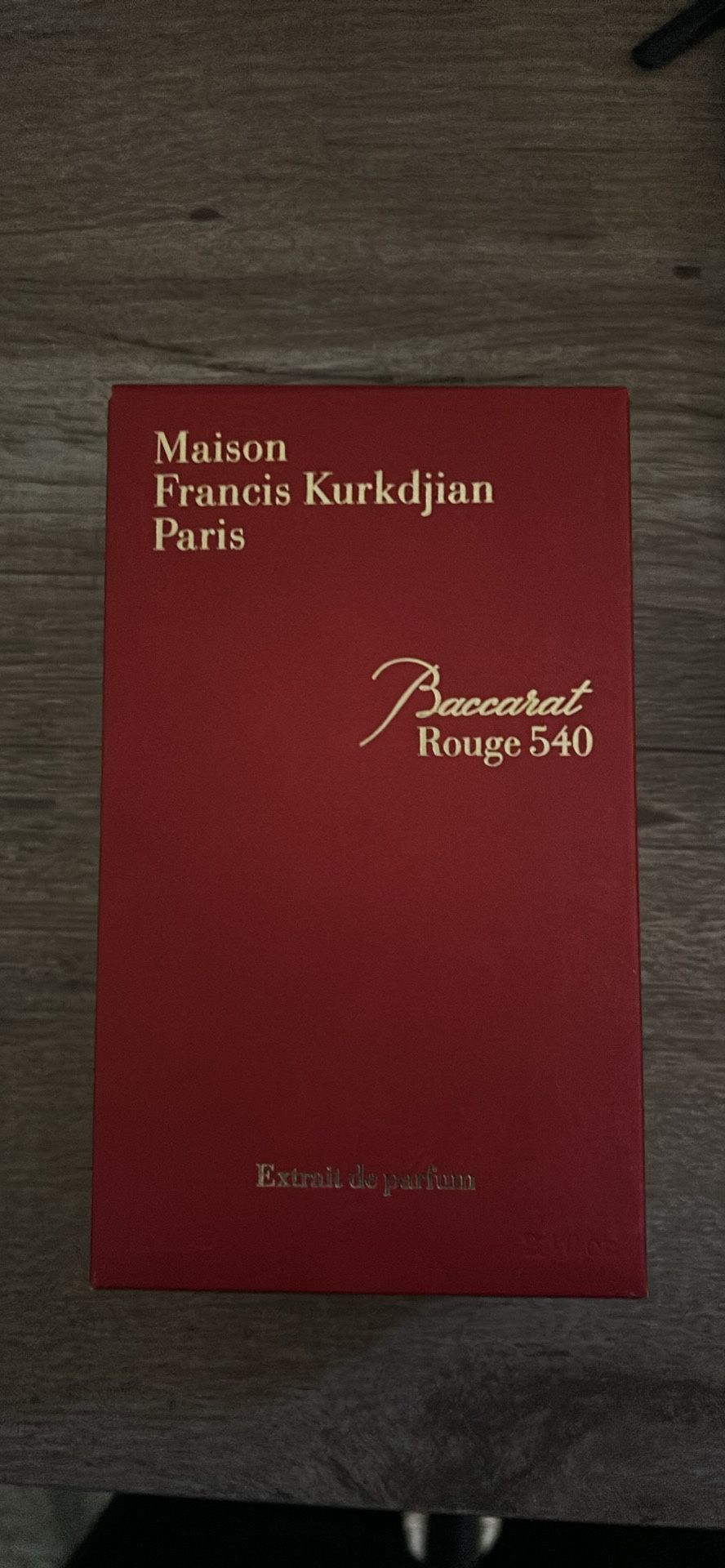 Baccarat Rouge 540 (brand New Never Used)
