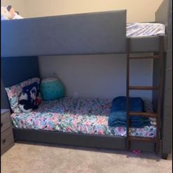 Leather Bunk Bed