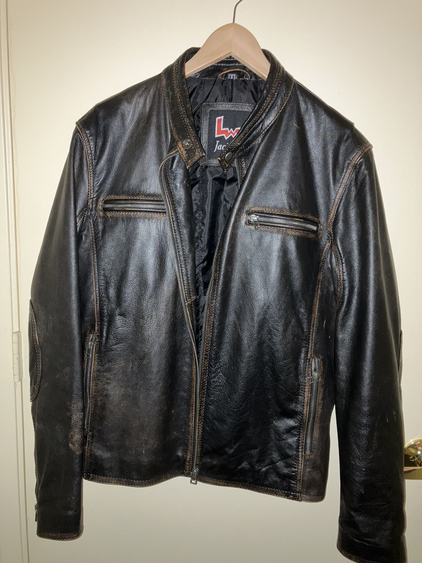 LM REAL LEATHER JACKET-