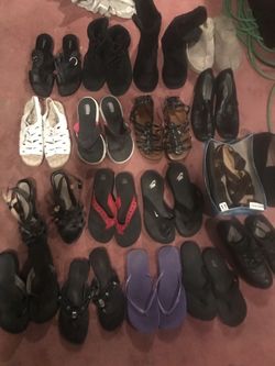 Women /Ladies shoes size 11 mixed variety hard to find