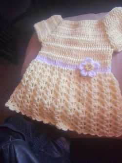 Vestido A Crochet