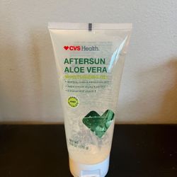 Brand New!  CVS Health Aftersun Aloe Vera Moisturizing Gel, 6 OZ