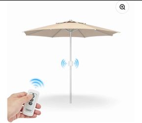 Bluu Automatic Market Umbrella 9Ft