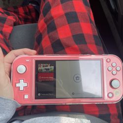 Nintendo Switch lite  ANIMALS CROSSING version 