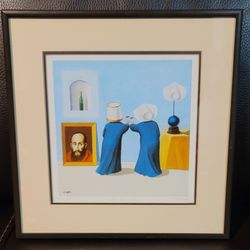 Frank Whipple Signed Print “Off the Wall”

In professionaly Framed By Weary Fox Fine Art- Ready To Display 