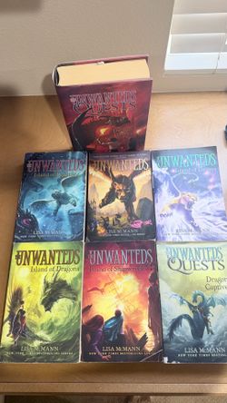 The Unwanteds & Unwanteds Quests Book Lot (7 Books) – Lisa McMann