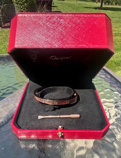 Cartier love bracelet Rose gold