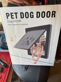 Large Dog Magnetic Pet Dog Door