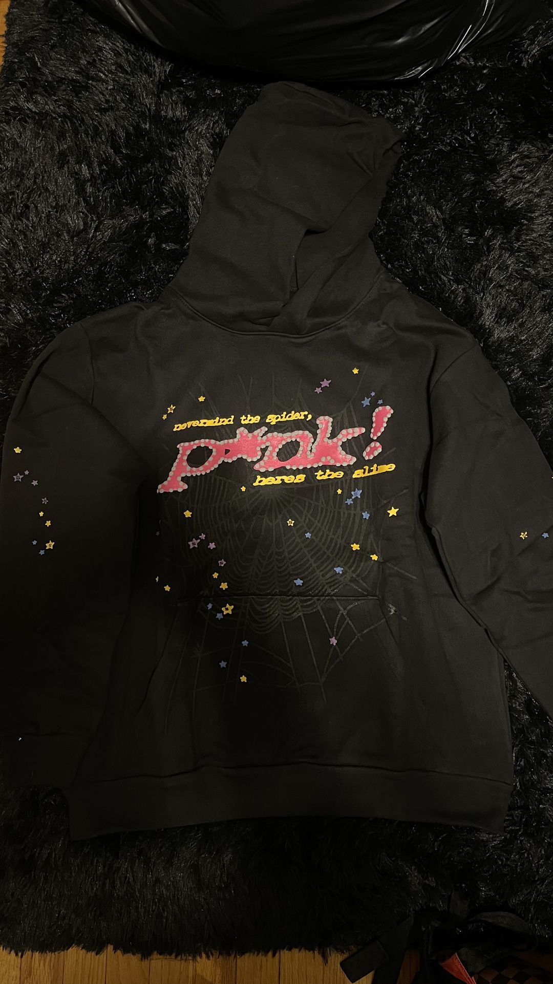 Sp5der Pink Hoodie