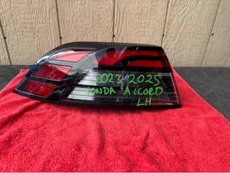 2023 2024 2025 HONDA ACCORD LEFT SIDE TAIL LIGHT OEM USED