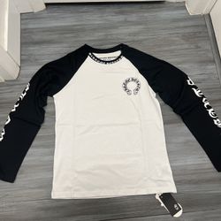 Chrome Hearts Black and White Long Sleeve 