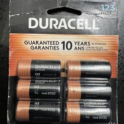 Duracell Battery DL123AB 6 Packs