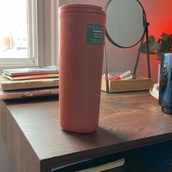 Brand new Starbucks cup / tumbler orange
