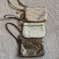 Coach Wristlets
