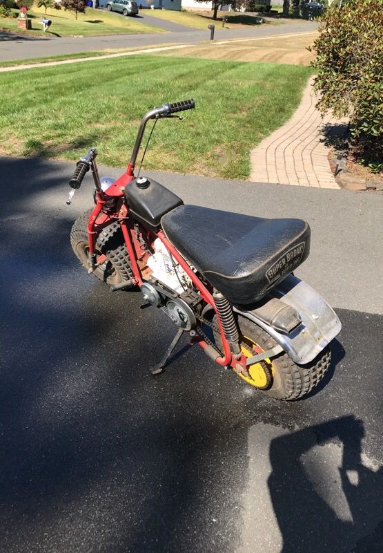 Vintage Super Bronc Mini Bike