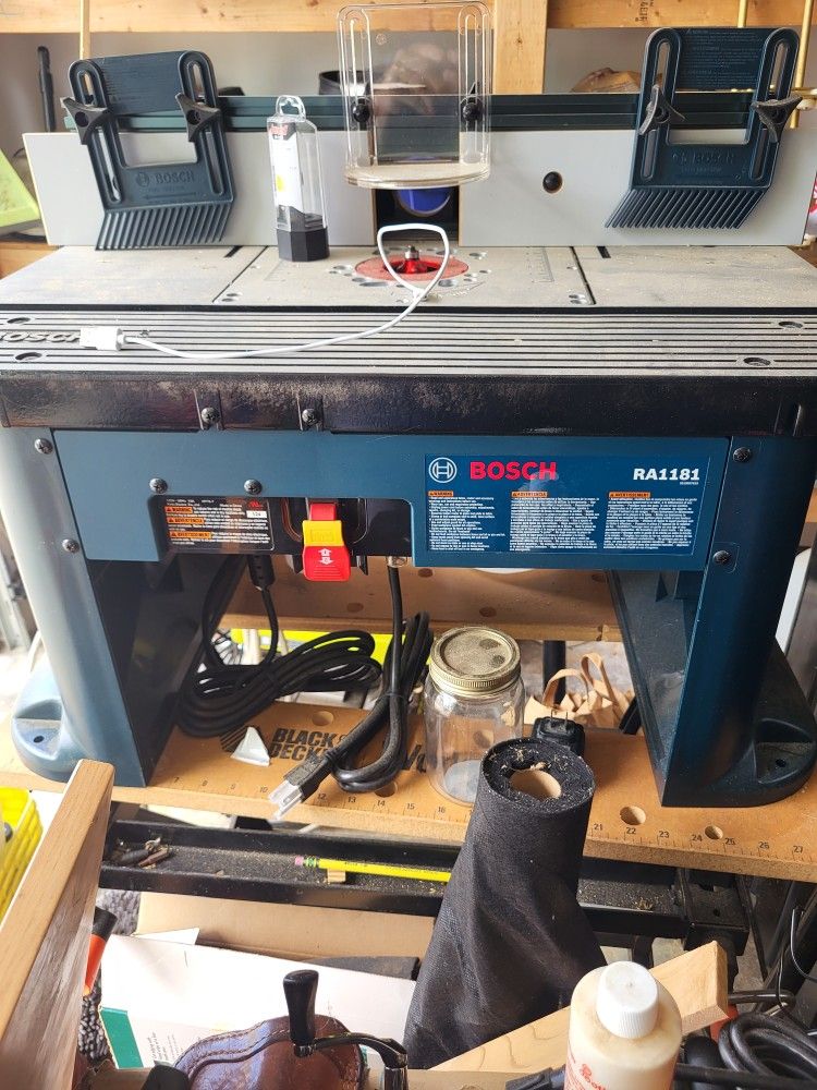 Bosch Router And Stand New