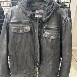 Men’s Leather Jacket 3xl